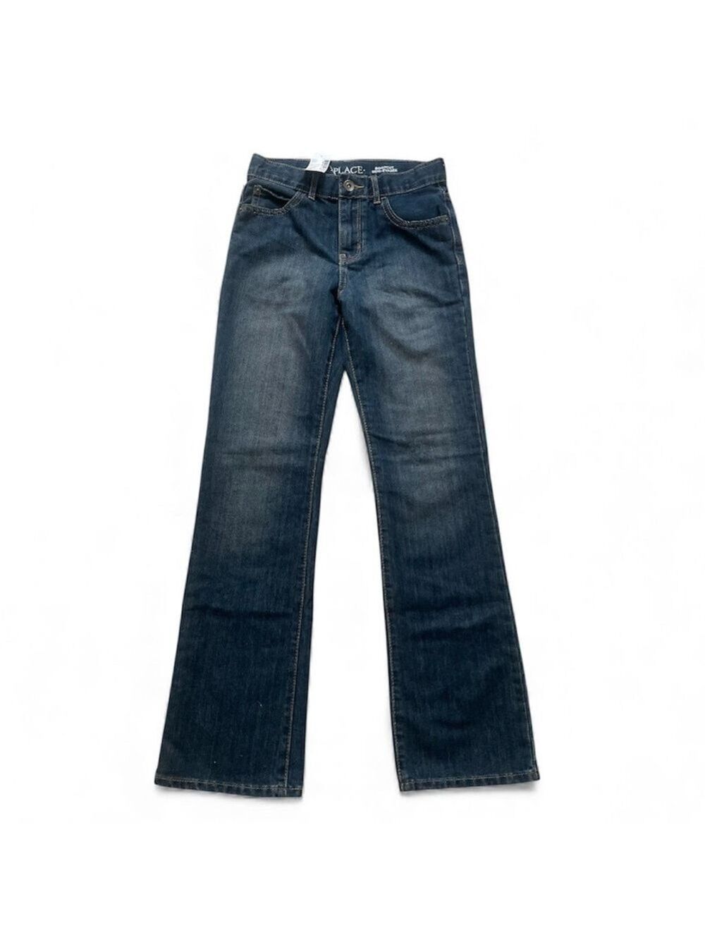 The Children's Place Dark Blue Bootcut Jeans Boys Size 12